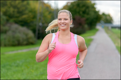 Woman Jogging