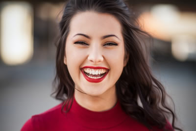 Woman Smiling