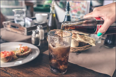 Pouring Soda